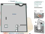 Moderní nový prostor k pronájmu, 95 m2 + garážové stání v novostavbě projektu Anilinka, Praha 10 - S, cena 76000 CZK / objekt, nabízí Faraon Reality, s.r.o.