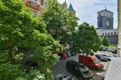 Pronájem vybaveného bytu 3+kk (92m2) parkovací stání náměstí Jiřího z Poděbrad, Praha Vinohrady,, cena 64800 CZK / objekt, nabízí Faraon Reality, s.r.o.