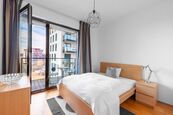 Pronájem zařízeného bytu 2+kk, 51 m2, balkon, Praha 7-Holešovice, Sanderova ul., cena 26000 CZK / objekt / měsíc, nabízí Faraon Reality, s.r.o.