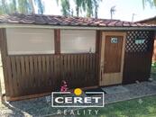 Prodej zařízené rekreační chaty (obytný karavan + pevná pergola), cena 279000 CZK / objekt, nabízí 