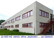 Nájem kanceláří, ubytování, montáže, až 1060 m2, LOUNY, cena 55 CZK / m2 / měsíc, nabízí ARCHA - průmyslová kancelář