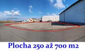 Skladové venkovní plochy 100 m2 až 1.500 m2, od 15 Kč/m2/měs.,+ Haly, Hostomice, Hořovice, cena 19 CZK / m2 / měsíc, nabízí ARCHA - průmyslová kancelář