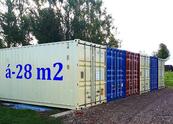 Nájem skladového kontejneru 28 m2 ( 3x ), Úvaly u Prahy, cena 3900 CZK / objekt / měsíc, nabízí ARCHA - průmyslová kancelář