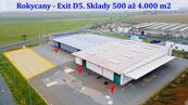 Sklad 500 až 4.000 m2 , D5 - Rokycany, cena 95 CZK / m2 / měsíc, nabízí 