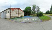 Nájem plochy 300 až 1000 m2, Oploceno, WC. Třebotov u Černošic (PZ), cena 35 CZK / m2 / měsíc, nabízí 