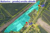 Prodej víceúčelového areálu ( sklady, výroba, volné plochy ) HOŘOVICE, cena 28900000 CZK / objekt, nabízí ARCHA - průmyslová kancelář