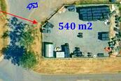 Nájem zpevněné plochy 540 m2, Oploceno, ostraha. Praha 9, cena 22000 CZK / objekt / měsíc, nabízí ARCHA - průmyslová kancelář