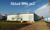 Skladová hala 896 m2, vjezd + rampa TIR, izolovaná, Úvaly u Prahy, cena 119 CZK / m2 / měsíc, nabízí 