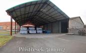 Zpevněné plochy 250 až 900 m2, Přístřešky, Kanceláře, Osov, (Hostomice),Berounsko, cena 25 CZK / m2 / měsíc, nabízí ARCHA - průmyslová kancelář
