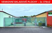 Nájem plochy pod uzavřením, 2x 378 m2, Praha 9, Horní Počernice, cena 24000 CZK / objekt / měsíc, nabízí ARCHA - průmyslová kancelář