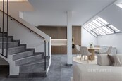 Prodej prostorného podkrovního bytu 113,6 m2 v ulici Legerova, cena 19990000 CZK / objekt, nabízí CENTURY 21 Premium