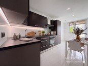 Pronájem moderně a nově zařízeného světlého bytu 3+kk s lodžií, Praha 17Řepy, cena 30000 CZK / objekt / měsíc, nabízí CENTURY 21 Ruby