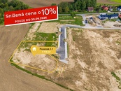 Prodej, Pozemek pro bydlení č. 1, 1718m2, Komárov, cena 6281000 CZK / objekt, nabízí 