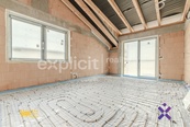 Prodej novostaveb bytů 3+kk 74 m2 - 77 m2, terasa 8 m2, Fryšták, okres Zlín