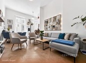 Vzdušný byt 3+1 po rekonstrukci, 105 m2, Podskalská, Praha 2, cena 22000000 CZK / objekt, nabízí CENTURY 21 Dream