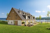 Řadový dům s terasou a zahradou - VISION LIPNO, cena 14737800 CZK / objekt, nabízí 