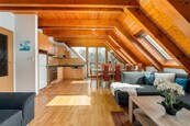 Mezonetový apartmán 4+kk s balkonem a výhledem na Lipno RIVIERA LIPNO