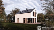 Prodej novostavby rodinného domu, 4+kk, 105 m2, pozemek 800 m2 - Hostín u Vojkovic, cena 8775950 CZK / objekt, nabízí 
