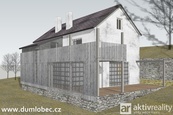 Dům v rekonstrukci, Lobeč u Mšena, Kokořínsko, cena 6790000 CZK / objekt, nabízí 