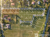 Prodej stavebního pozemku 801 m2, Vojkov u Votic, kompletní sítě a komunikace, hypotéka možná, cena 2994140 CZK / objekt, nabízí 