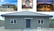 Prodej rodinného domu 116 m2, novostavba - bungalov, pozemek 866 m2. Málkov u Chomutova, cena cena v RK, nabízí Aktivreality