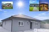 Prodej rodinného domu 116 m2, novostavba - bungalov, pozemek 866 m2. Málkov u Chomutova, cena cena v RK, nabízí Aktivreality