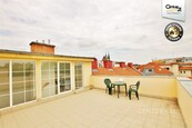 Nádherný slunný byt 3+kk 106 m2 a terasa 29 m2, ul. Hybešova 47, cena 31000 CZK / objekt / měsíc, nabízí 