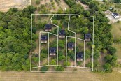 Prodej souboru pozemků pro výstavbu 7 rekreačních chat - Jestřabice (Koryčany), cena 7450000 CZK / objekt, nabízí CENTURY 21 All Inclusive Estates
