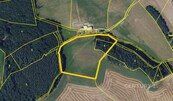 Prodej orné půdy a lesa 15 527 m2, Vranová u Letovic, okr. Blansko, cena 790000 CZK / objekt, nabízí 