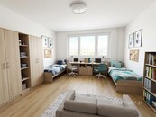 Pronájem bytu 3+1 72 m2 Renneská Třída, cena 29000 CZK / objekt / měsíc, nabízí 