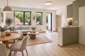 Moderní ateliér 2+kk se zahradou na ulici Tylova, Brno - Královo Pole, cena 8980000 CZK / objekt, nabízí 