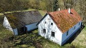 Prodej chalupy se stodolou u lesa, pozemek 1.798 m2, Mileč - Bezděkovec, Plzeň - jih, cena 1350000 CZK / objekt, nabízí 