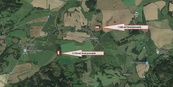 Lesní pozemky o celkové výměře 10.280 m2 v katastrálním území Kozlovice