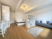 Pronájem bytu 1+1, Ambrožova, Žižkov, 20300 Kč/měs, 46 m2, cena 20300 CZK / objekt / měsíc, nabízí 