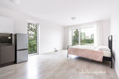 Pronájem bytu 1+kk, U Nového dvora, Lhotka, 17900 Kč/měs, 31 m2, cena 17900 CZK / objekt / měsíc, nabízí 