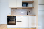 Pronájem bytu 1+kk, Za návsí, Záběhlice, 29 m2, cena 17200 CZK / objekt / měsíc, nabízí 