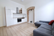 Pronájem 1+kk, Brno - Zábrdovice, Vlhká, 15 300 Kč / měsíc, 27 m2, cena 15300 CZK / objekt / měsíc, nabízí 