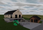 Prodej rodinného domu ve výstavbě, pozemek 1 723 m2, Obory, cena 6220000 CZK / objekt, nabízí 