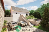 Prodej stavebního pozemku s vydaným povolením a projektem, 463 m2 - Vysoká - Chodeč, cena 3290000 CZK / objekt, nabízí 