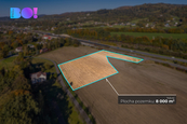 Prodej, Pozemek pro komerční využití, Návsí, cena 1050 CZK / m2, nabízí BO! reality a finance s.r.o.