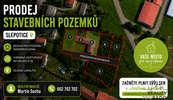 Prodej, Pozemek pro stavbu RD, bytů, Slepotice, cena 6500000 CZK / objekt, nabízí REALITY PRORADOST