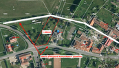 Prodej, Pozemek pro stavbu RD, bytů, Střemošice, cena 1500 CZK / m2, nabízí REALITY PRORADOST
