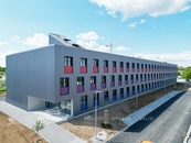Plně zařízený byt 2+kk s lodžií, 42 m2 ve 3.NP novostavby bytového domu Cínová v Plzni - Borská pole, cena 18400 CZK / objekt / měsíc, nabízí BYTY Západ, s.r.o.