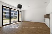 Pronájem bytu 1+kk velikosti 37 m2 s předzahrádkou 33 m2 v Triangl Living Park v Plzni, cena 16000 CZK / objekt / měsíc, nabízí BYTY Západ, s.r.o.