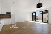 Pronájem bytu 2+kk velikosti 60 m2 s balkonem 9 m2 ve 3.NP budovy v Triangl Living Parku v Plzni, cena 16800 CZK / objekt / měsíc, nabízí 