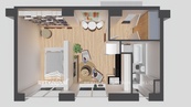 Pronájem nově zrekonstruovaného bytu 1+kk, 45 m2, Plzeň-Jižní Předměstí, cena 12590 CZK / objekt / měsíc, nabízí BYTY Západ, s.r.o.