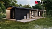 Prodej nového montovaného domu 3+kk na klíč 56 m2, cena cena v RK, nabízí BRAVIS reality