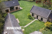 Soubor stavebních pozemků 3 869 m2 se stávajícími stavbami - Horní Cetno, cena cena v RK, nabízí 