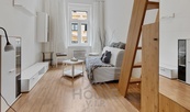 Pronájem bytu 1+1, 32 m2, s patrem na spaní, Praha 5 - Smíchov., cena 20000 CZK / objekt / měsíc, nabízí House ViP, s.r.o.