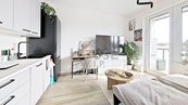 Prodej bytu 1+kk/B, 34,7 m2, Praha 10 - Hostivař, cena 6390000 CZK / objekt, nabízí House ViP, s.r.o.